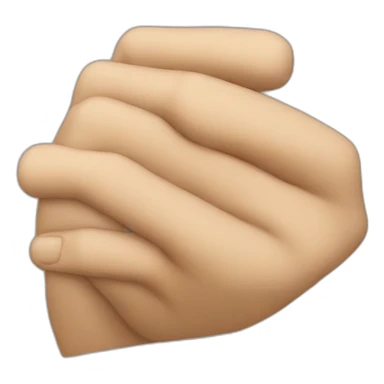 two hands facepalm sticker