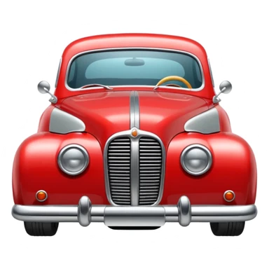 vintage car emoji sticker