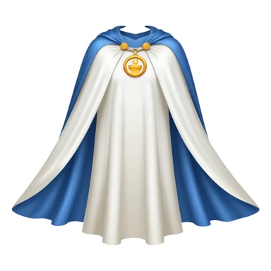 full white cape sticker