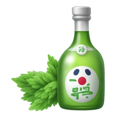 korean soju sticker