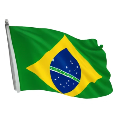 Brazilian Empire flag sticker