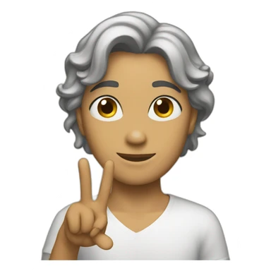 peace and love  sticker