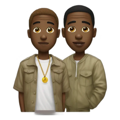 Tylerthecreator-with-kanyewest sticker