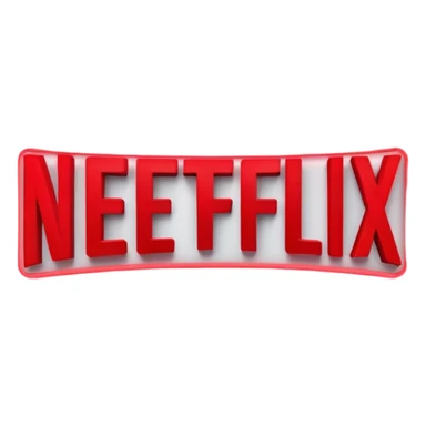 Netflix screensaver sticker