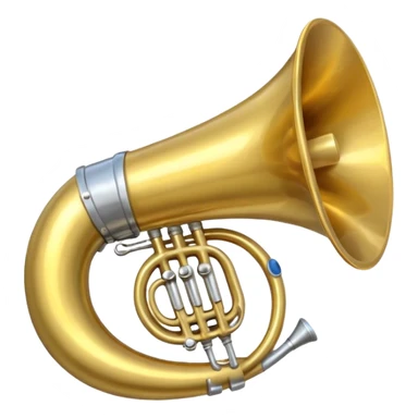 postal horn sticker