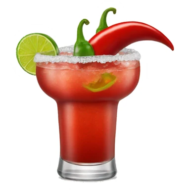 red chili margarita sticker