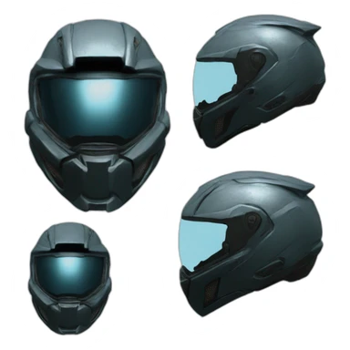 Halo 3 Hayabusa Helmet sticker
