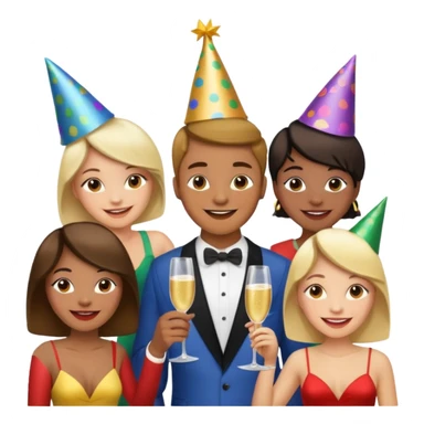 generate me 15 persons sticker