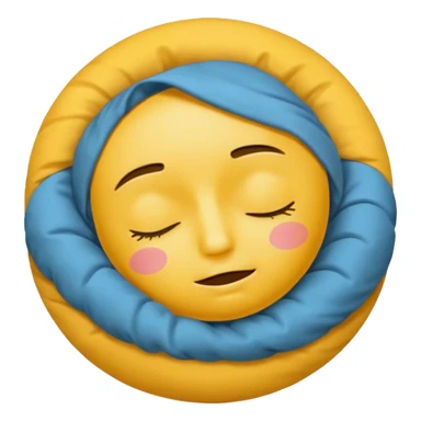 sleep emoji sticker