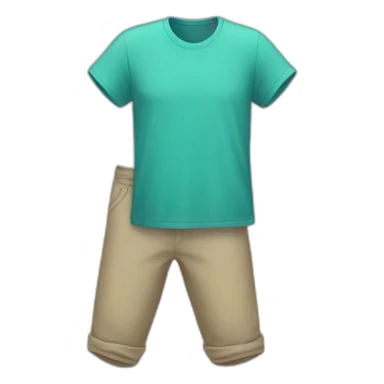 T-shirt and pants sticker