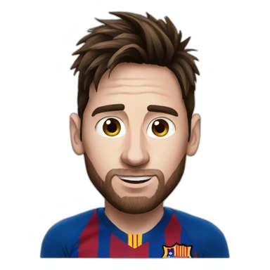 Messi realiste sticker