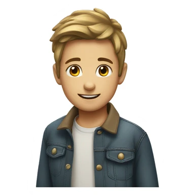 boy and girl in focus make the boy lighter completed  sticker