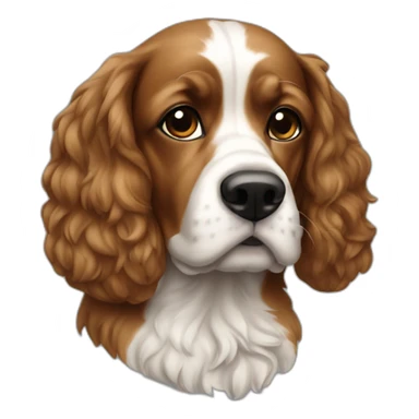 Un cocker anglais sticker