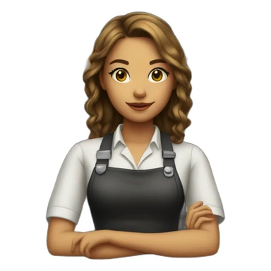 Bartender Girl sticker