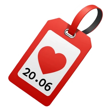 A discount tag sticker