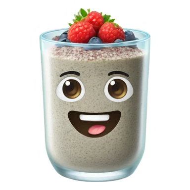 Chia pudding  sticker