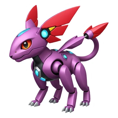 Vikavolt-Peppercat-Koraidon-Genesect-Miraidon-fusion, full body sticker