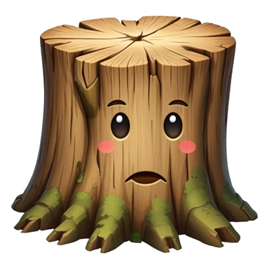 stumped stump sticker