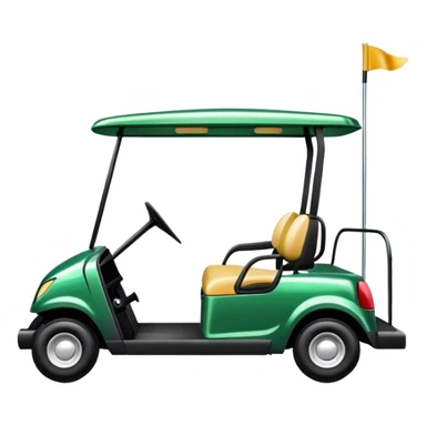 Golf cart sticker
