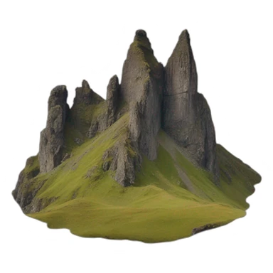 Old Man of storr skye sticker