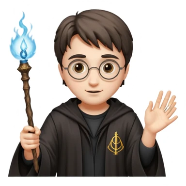 Harry potter el hareketi yapsın sticker