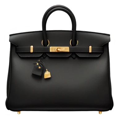 black hermes birkin bag sticker