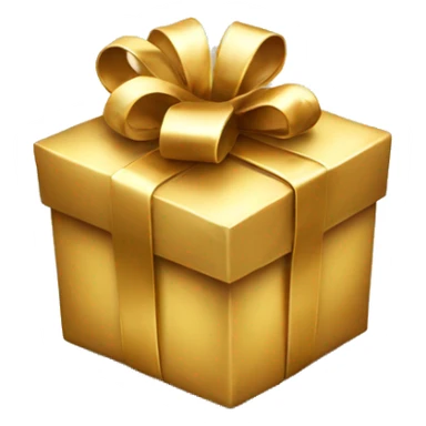 gift gold sticker