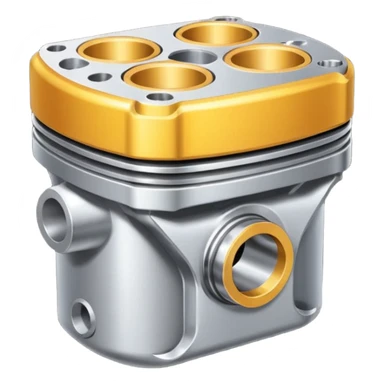 Car Engine Piston sticker