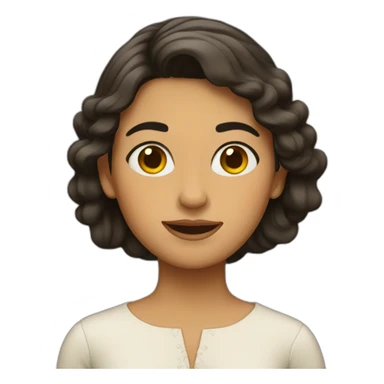 spanish woman sticker