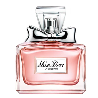 Miss dior perfume sticker
