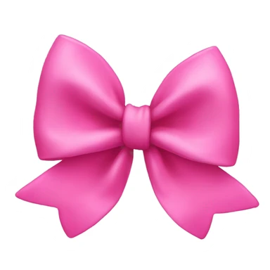 pink bow sticker