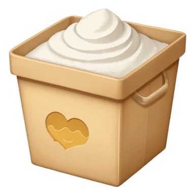 a paquet of flour sticker