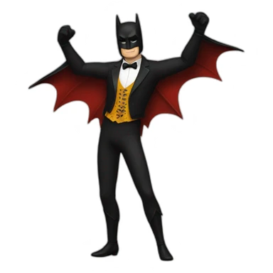 Batman dancing flamenco sticker
