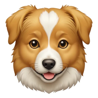 a jack russell cross with a larger dog sticker