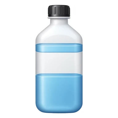 Antiseptic Bottle sticker