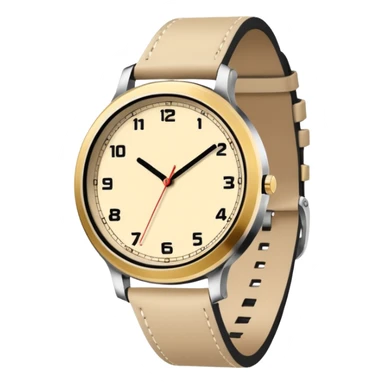 Reloj Tiene que ser estructurado, elegante y atemporal. Nada exagerado. Colores neutros (negro, beige, dorado). Que se vea caro aunque no lo sea. Minimal pero con presencia silenciosa. sticker