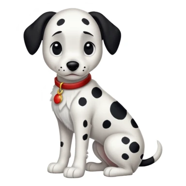 101 Dalmatians with body sticker