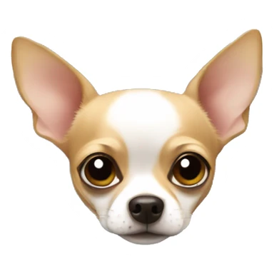 Chihuahua in a duvet sticker