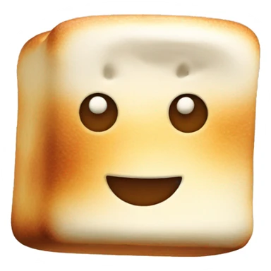 Toasted marshmellow sticker
