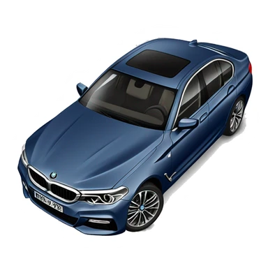 One BMW 5 Series G60  sticker