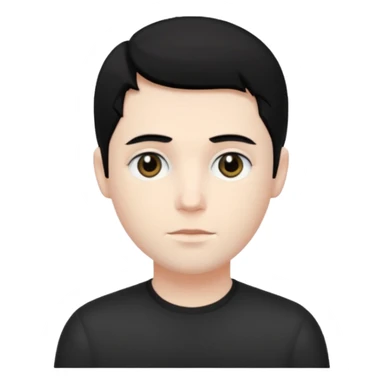 Victor Van Dort head sticker