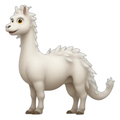 Dragón de frente expulsando llamas por la boca sticker