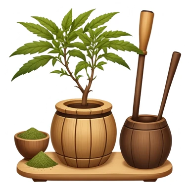 an argentinian mate with islas malvinas  sticker