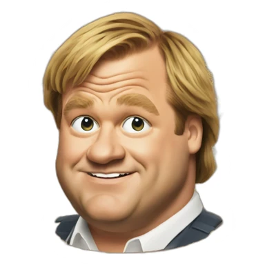 Chris Farley sticker