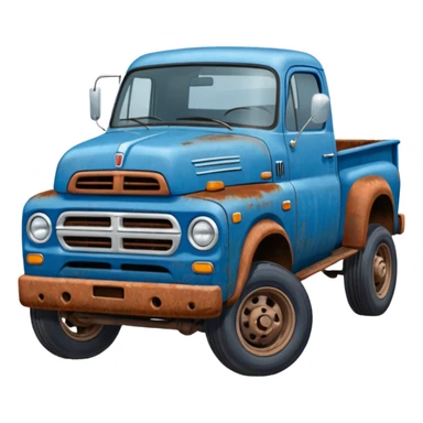 1998 dodge truck two wheels on the back blue sticker