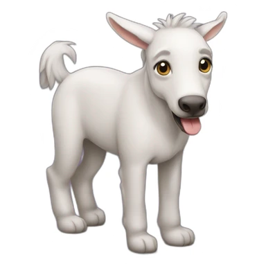 Cachorro burro sticker