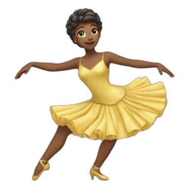 Danseuse poll dance sticker
