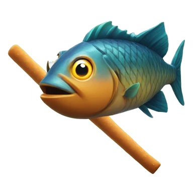 fish stick fortnite sticker