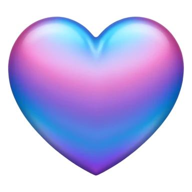 Ombré pink blue purple heart 2016 vibes sticker