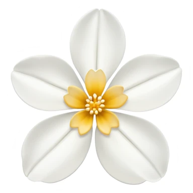 monoi flower symbol sticker
